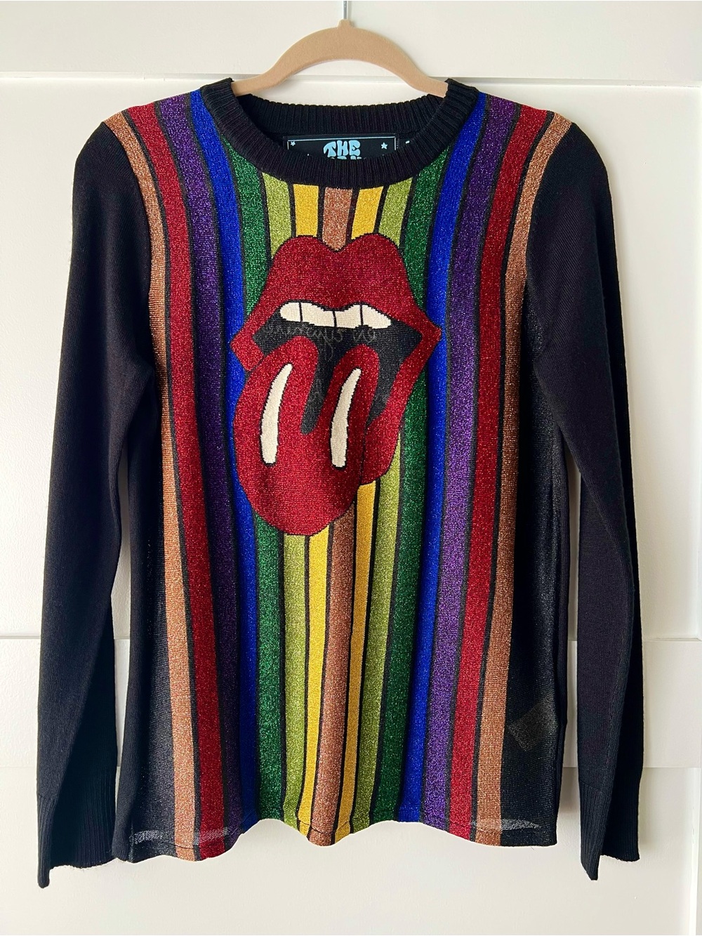 She’s a Rainbow The Rolling Stones Sweater Stoned Immaculate Size Large